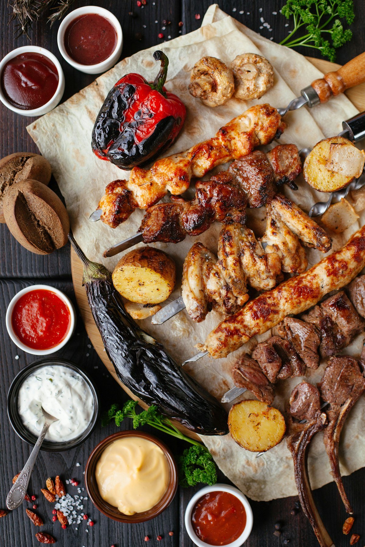 Grillteller aus der TasteJoy Küche